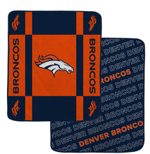 Load image into Gallery viewer, NFL Reverse Block Double Sided 60x70 Ultra Cozy Blanket
