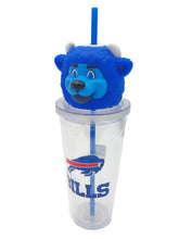 Load image into Gallery viewer, NFL Mascot Lid 24oz Sipper
