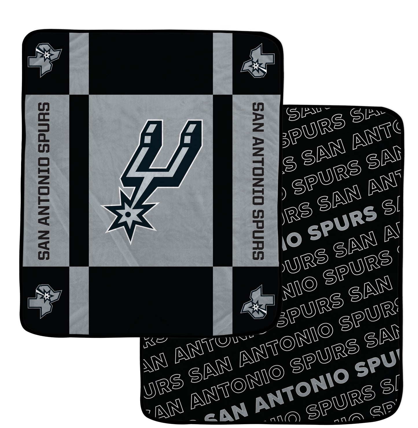 NBA Reverse Block Double Sided 60x70 Ultra Cozy Blanket
