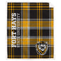 NCAA Playmaker Plaid Ultra Cozy Sherpa Throw