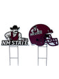 NCAA Logo and Helmet 2 Pack Yard Sign Set