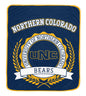 NCAA University Crest 50x60 Ultra Soft Blanket