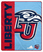 NCAA Endzone Ultra Soft Tailgate Throw