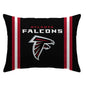 NFL Standard Logo Stripe Bed Pillow