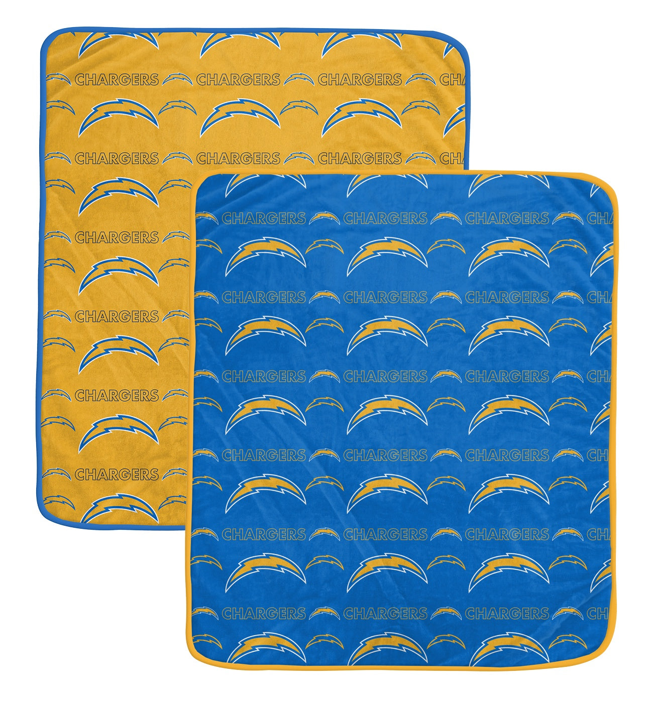 NFL Home & Away Logo Roll 60x70 2 Pack Blanket Set