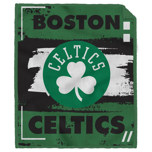 NBA Distressed Brush 2 Sided 60x70 Ultra Cozy Blanket