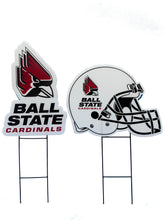 Load image into Gallery viewer, NCAA Logo and Helmet 2 Pack Yard Sign Set
