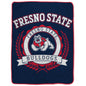 NCAA University Crest 50x60 Ultra Soft Blanket