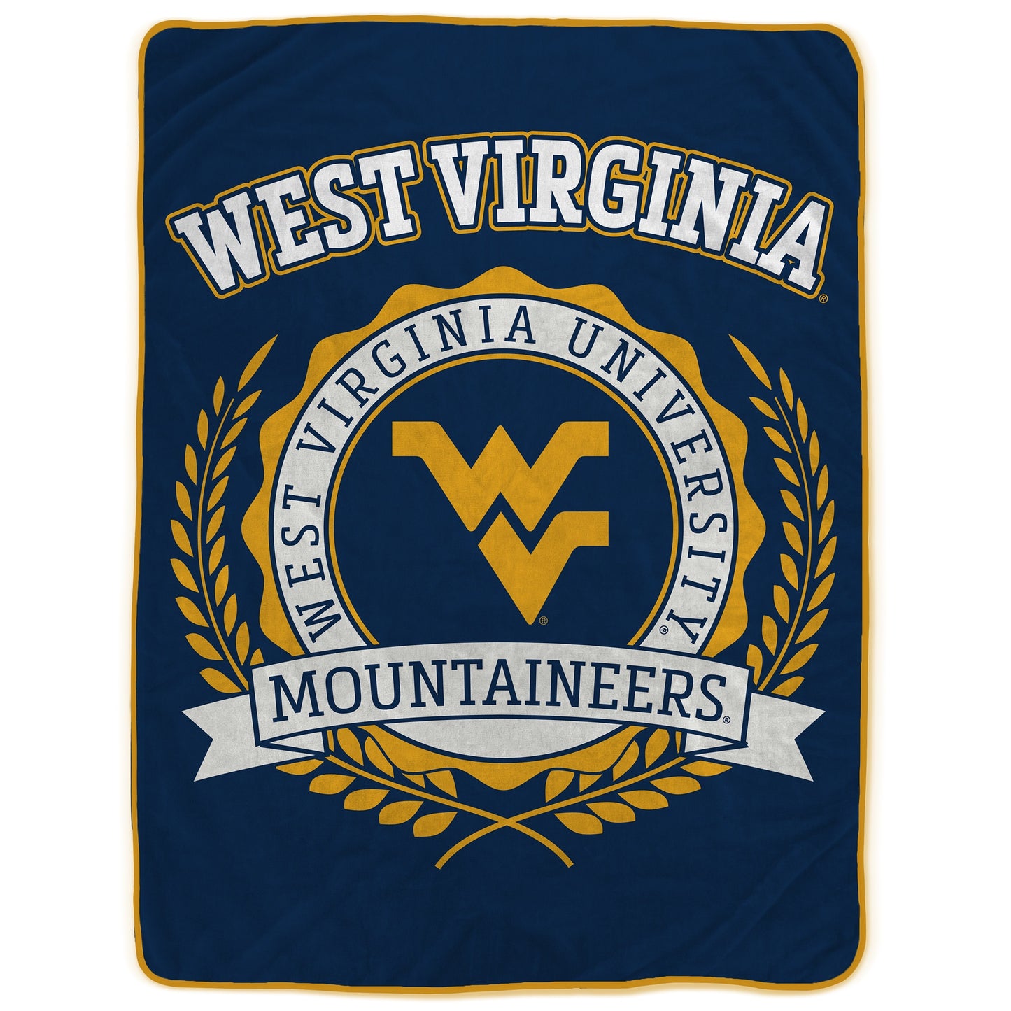 NCAA University Crest 50x60 Ultra Soft Blanket