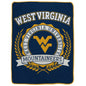 NCAA University Crest 50x60 Ultra Soft Blanket
