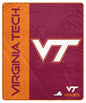 NCAA Endzone Ultra Soft Tailgate Throw