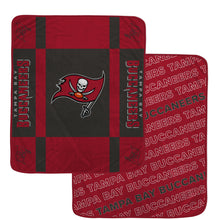 Load image into Gallery viewer, NFL Reverse Block Double Sided 60x70 Ultra Cozy Blanket
