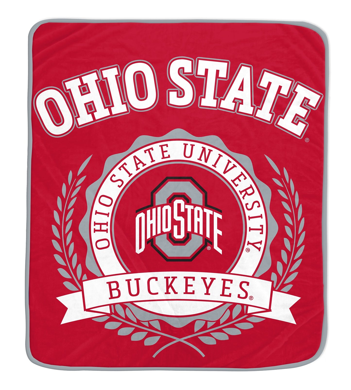 NCAA University Crest 50x60 Ultra Soft Blanket
