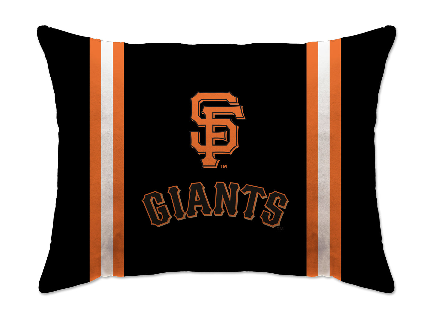 MLB Standard Logo Stripe Bed Pillow