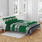 NBA Heathered Stripe 3 PC Queen Bed in a Bag