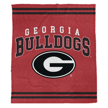 Load image into Gallery viewer, NCAA Vintage Block 60x70 Cozy Knit Blanket
