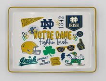 Load image into Gallery viewer, NCAA Loco Fan Large Serving Tray w/Handles

