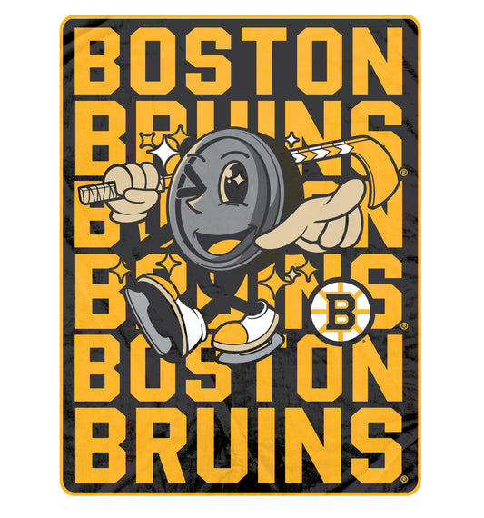 NHL Cartoon Puck Ultra Soft 60x80 Blanket