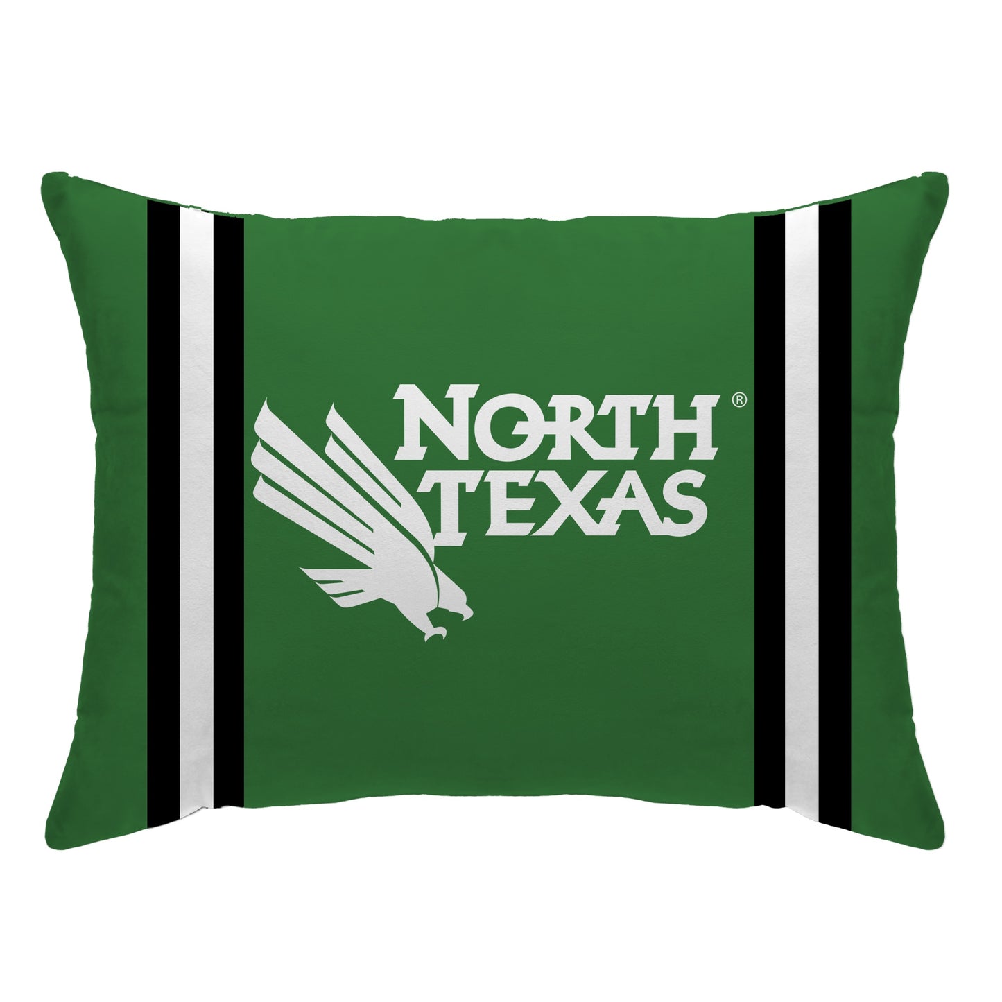NCAA Standard Stripe Logo Bed Pillow