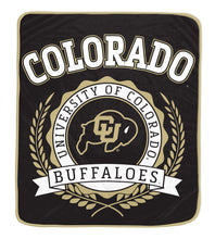 Load image into Gallery viewer, NCAA University Crest 50x60 Ultra Soft Blanket
