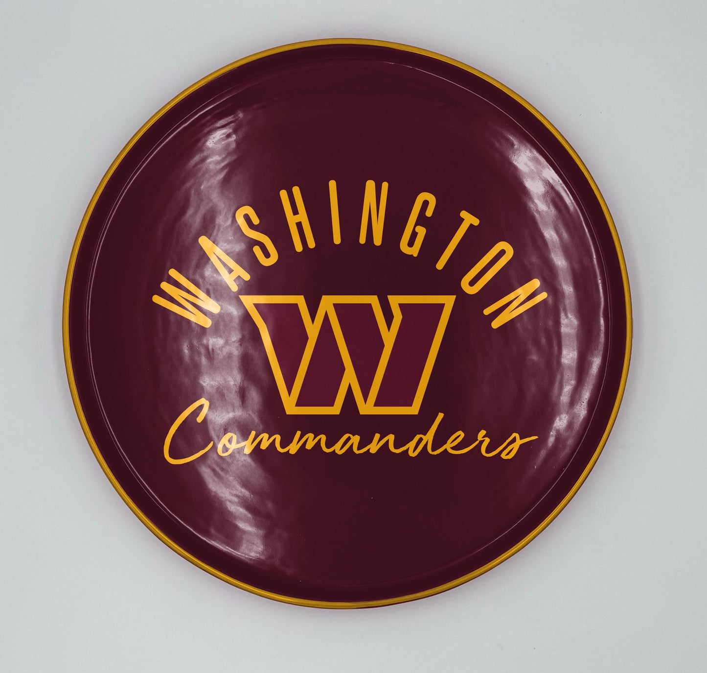 NFL Script Logo 14" Round Serving Tray