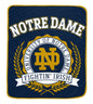 NCAA University Crest 50x60 Ultra Soft Blanket