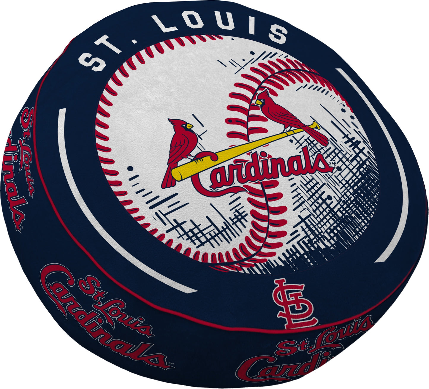 MLB Baseball Circle Plushlete Pillow
