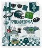 NFL Loco Fan Ultra Cozy 60x70 Sherpa Blanket
