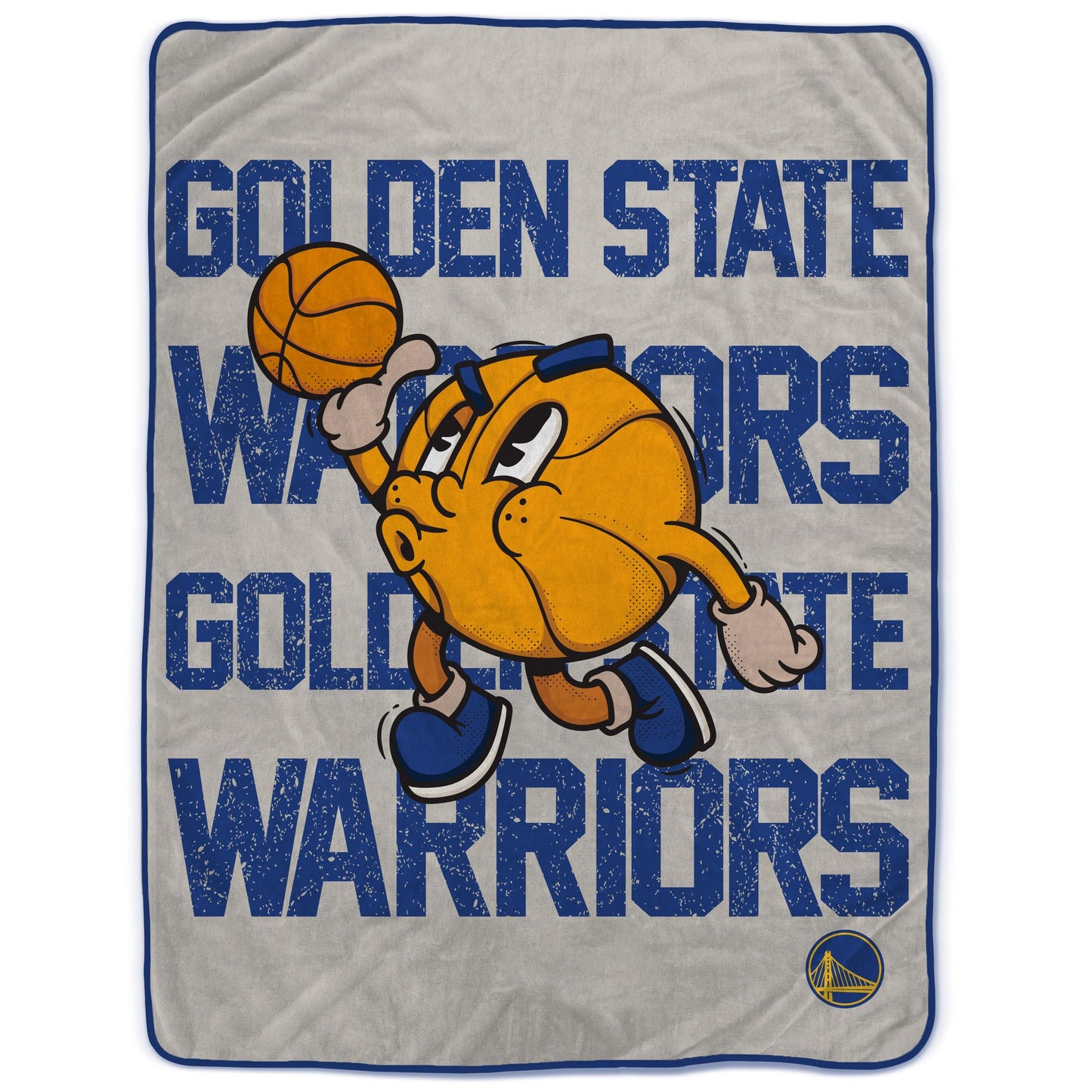 NBA Cartoon Basketball 60x80 Ultra Cozy Blanket