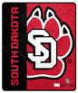 NCAA Endzone Ultra Soft Tailgate Throw