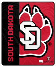 Load image into Gallery viewer, NCAA Endzone Ultra Soft Tailgate Throw
