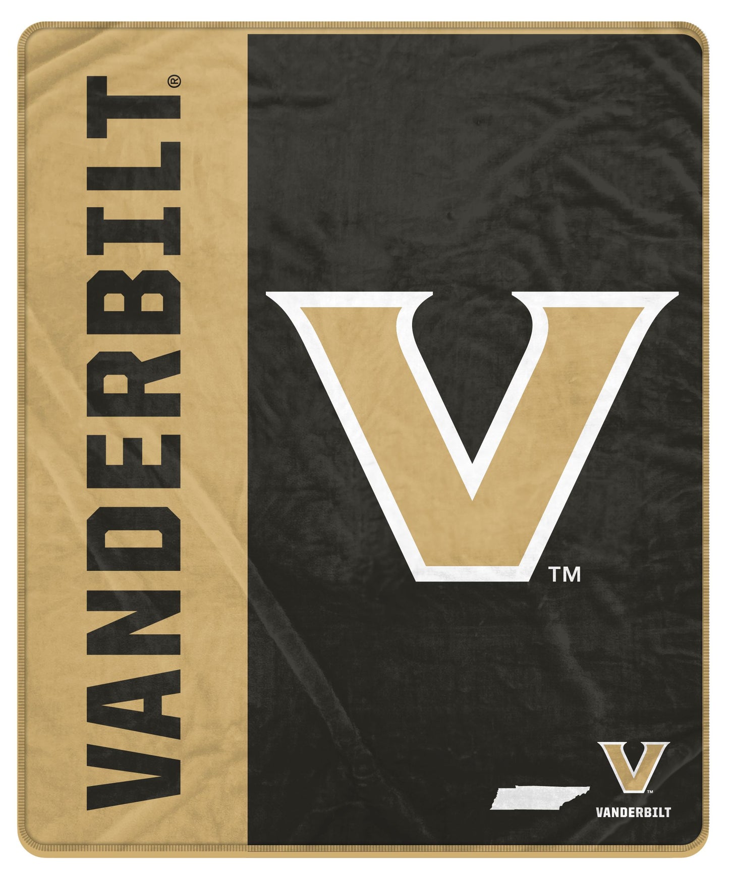 NCAA Endzone Ultra Soft Tailgate Throw