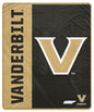 NCAA Endzone Ultra Soft Tailgate Throw