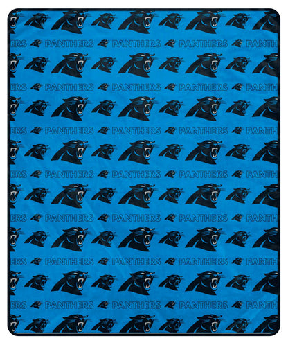 NFL Repeat Big Logo Wordmark 50x60 Blanket
