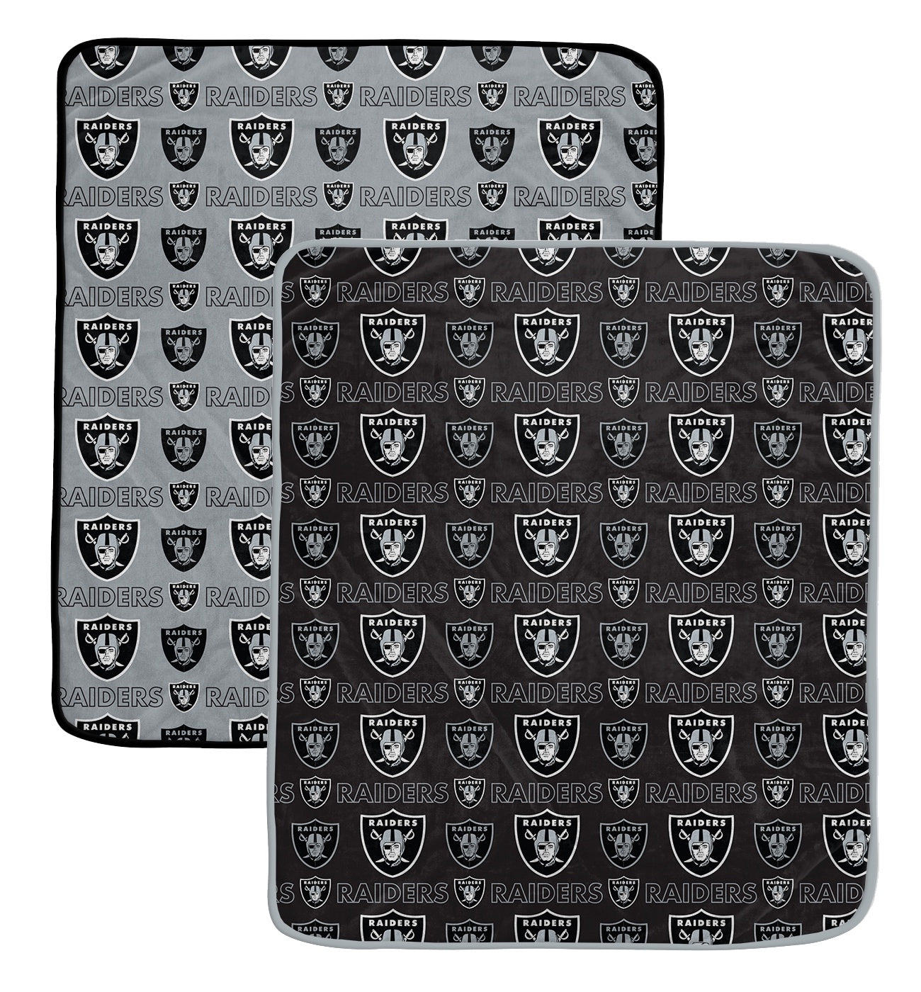 NFL Home & Away Logo Roll 60x70 2 Pack Blanket Set