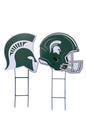 NCAA Logo and Helmet 2 Pack Yard Sign Set