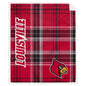 NCAA Playmaker Plaid Ultra Cozy Sherpa Throw
