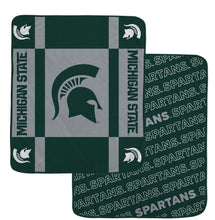 Load image into Gallery viewer, NCAA Reverse Block Double Sided 60x70 Ultra Cozy Blanket
