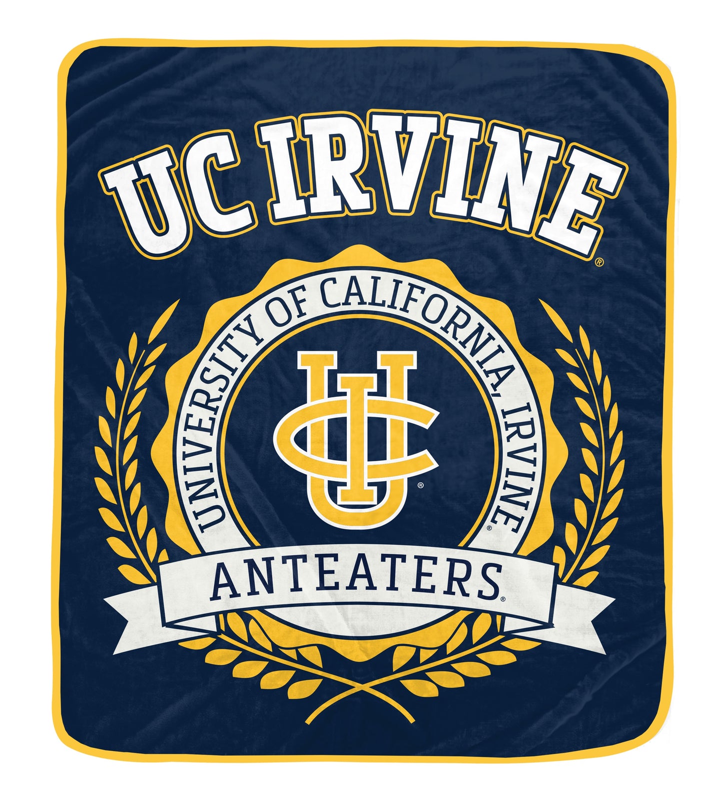 NCAA University Crest 50x60 Ultra Soft Blanket