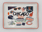 NFL Loco Fan Large Serving Tray w/Handles