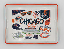Load image into Gallery viewer, NFL Loco Fan Large Serving Tray w/Handles
