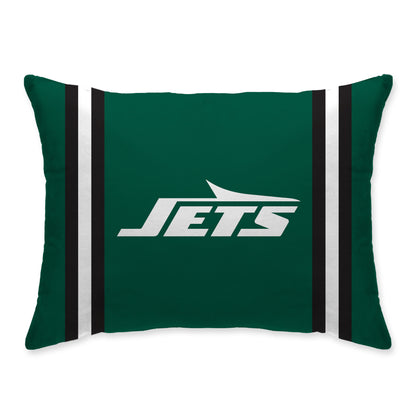 NFL Standard Logo Stripe Bed Pillow