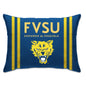 NCAA Standard Stripe Logo Bed Pillow