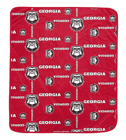 NCAA Homefield Flipped Wordmark 60x70 Blanket