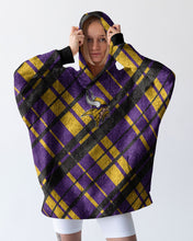 Load image into Gallery viewer, NFL Digital Dash Sherpa Hooded Fan Cape
