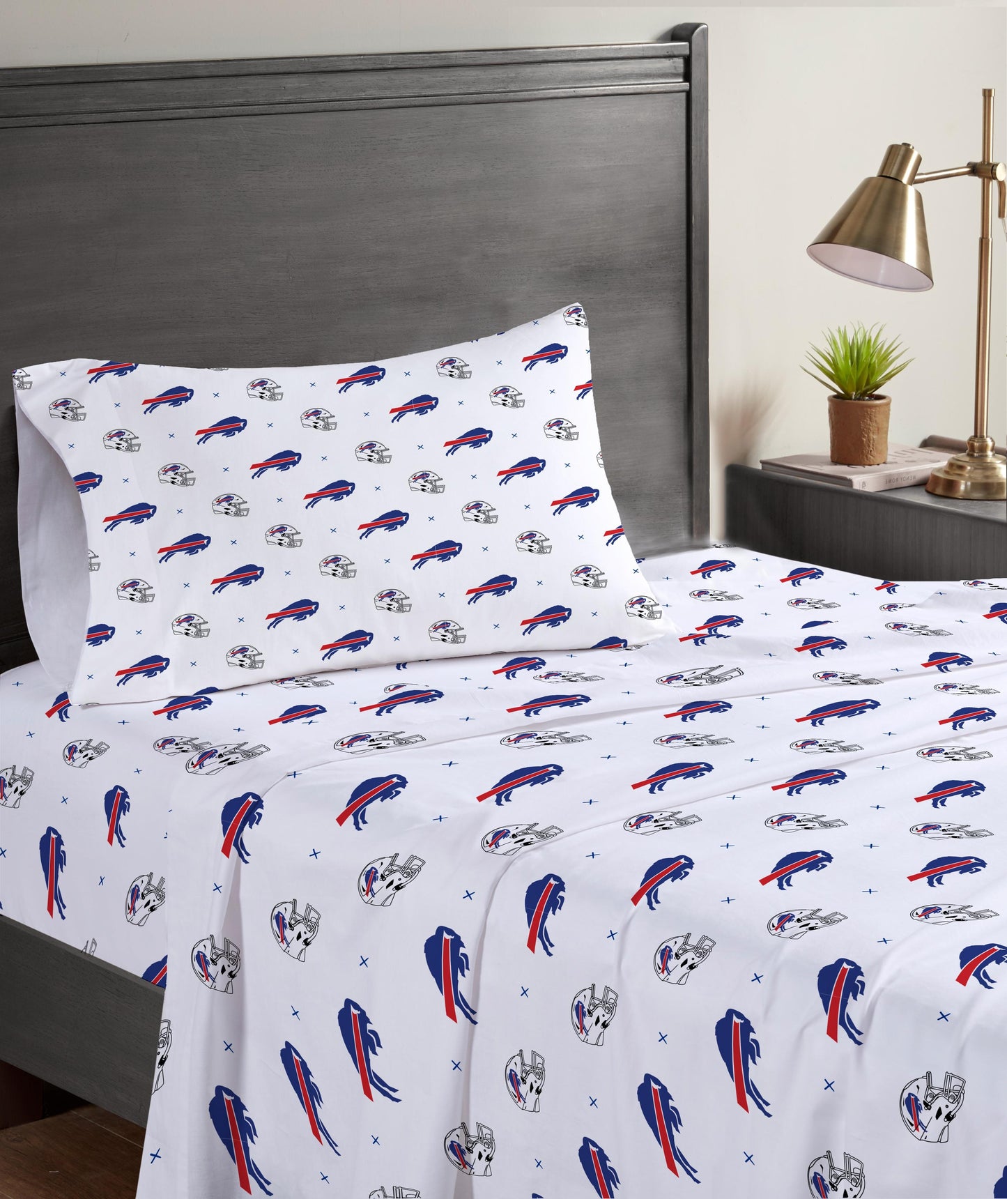 NFL Small X Twin Sheet Set