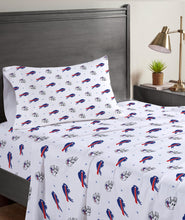 Load image into Gallery viewer, NFL Small X Twin Sheet Set
