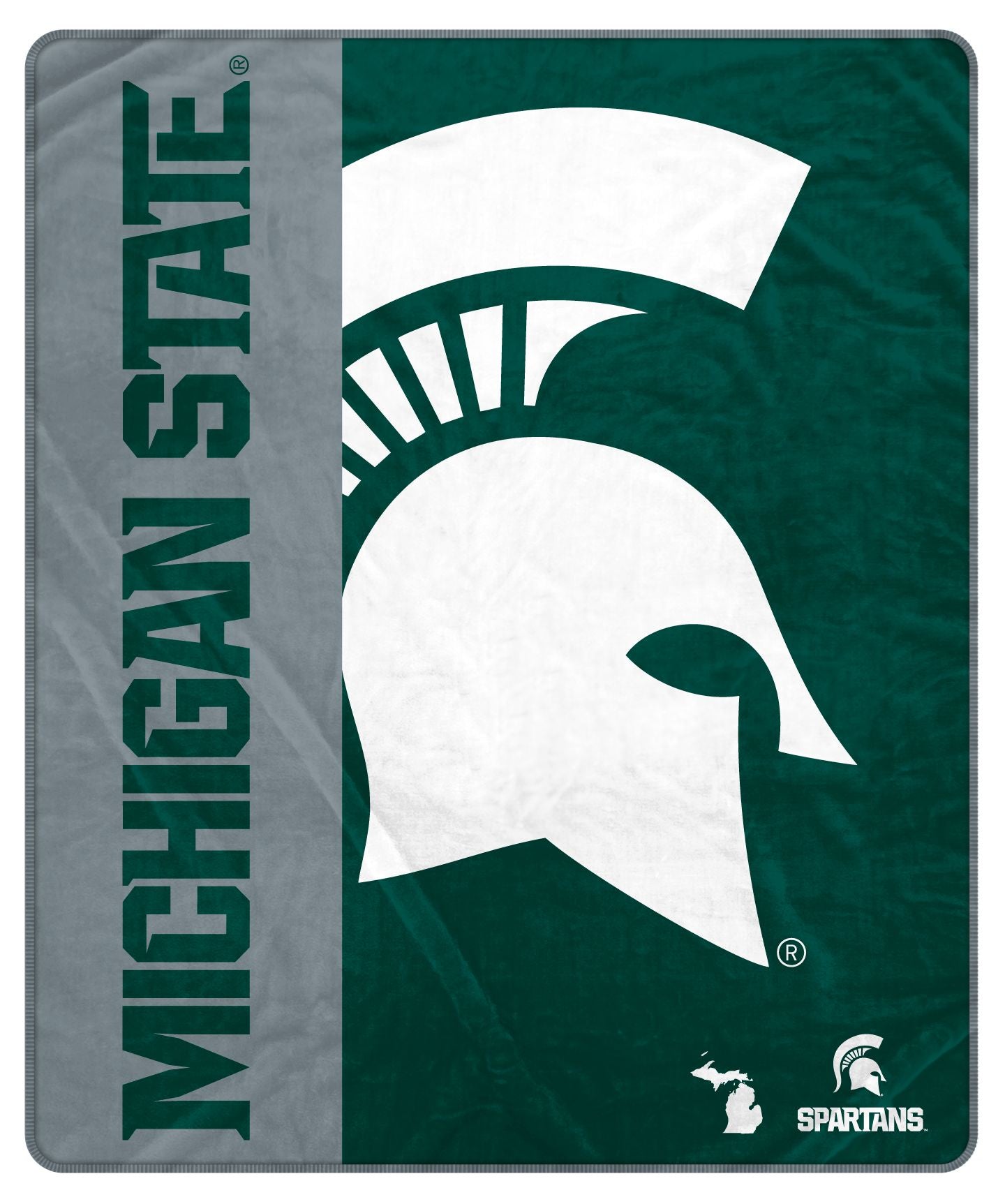 NCAA Endzone Ultra Soft Tailgate Throw