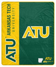 Load image into Gallery viewer, NCAA Endzone Ultra Soft Tailgate Throw
