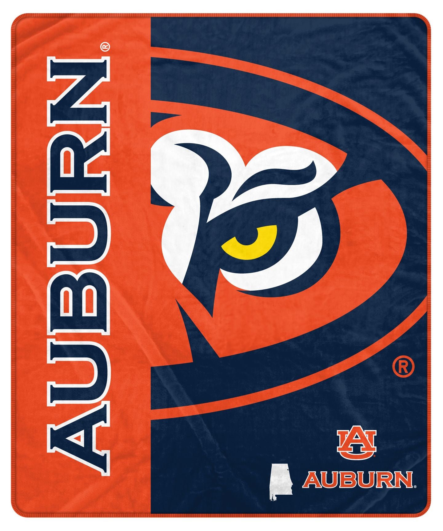 NCAA Endzone Ultra Soft Tailgate Throw